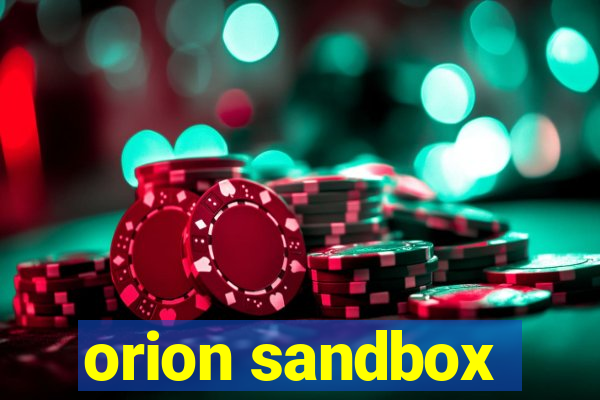 orion sandbox